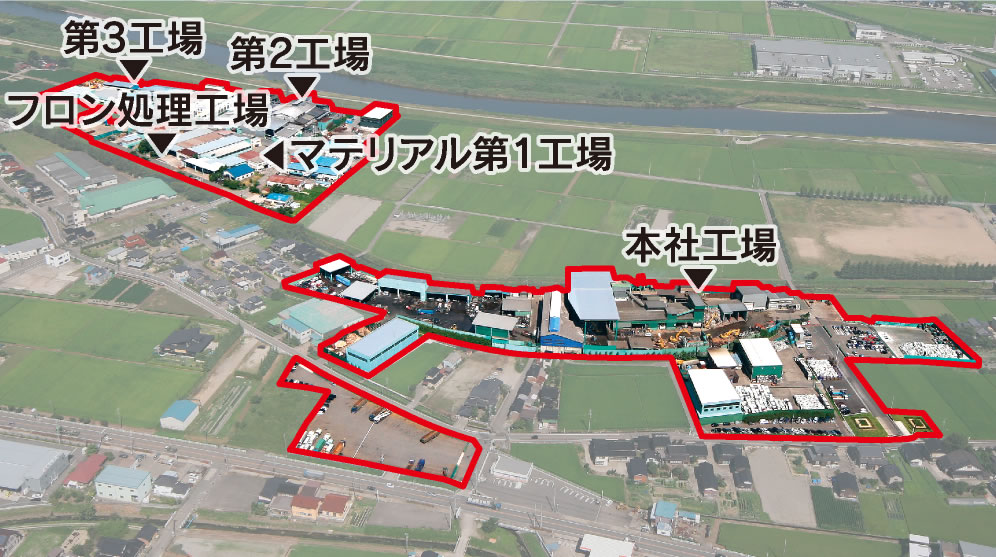 ハリタ金属株式会社 本社マップ